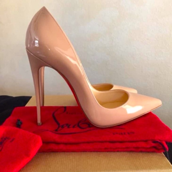 Christian Louboutin So Kate
120 mm Pumps - Patent calf leather - Blush - Women - Picture 1 of 9